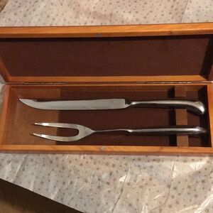 Chefmate carving set/MOVING SALE